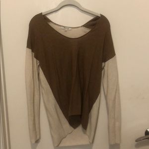 Madewell color block sweater